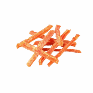 Kipstrips, natuurlijke en eiwitrijke hondensnack voor honden.