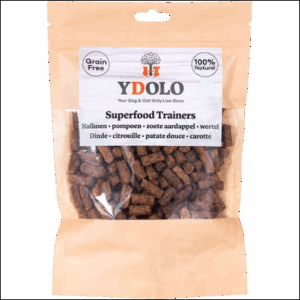 YDOLO Trainers Kalkoen + Superfoods natuurlijke hondensnacks