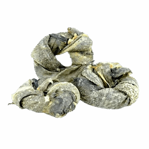 Kabeljauwringen, natuurlijke en omega 3-rijke hondensnack van kabeljauw.