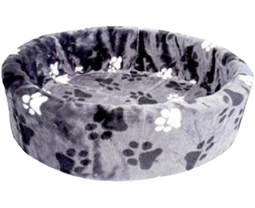 Bontmand grijs voor honden – Zachte hondenmand in 5 maten