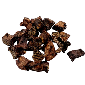 Gedroogde paardenlong, lichte en hypoallergene hondensnack van paard.